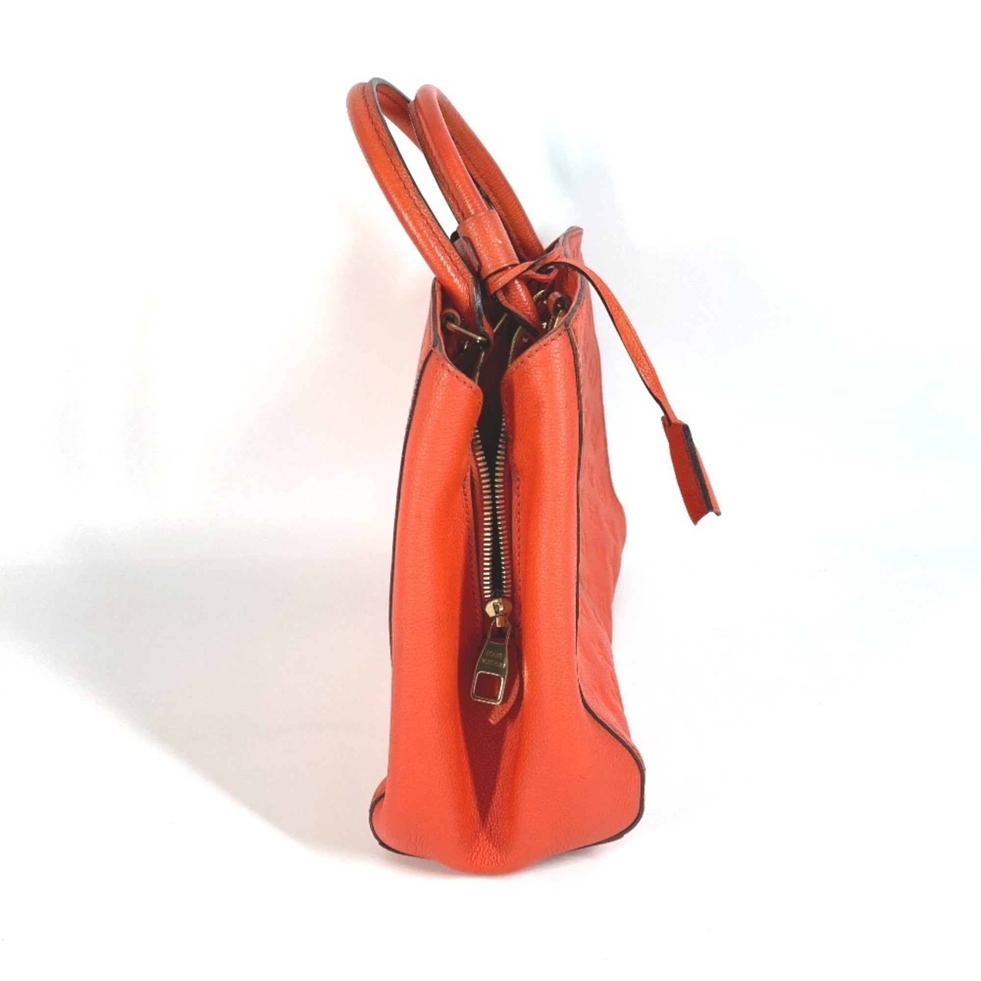 Louis Vuitton Orange Monogram Empreinte Handbag Shoulder Bag Tote Bag