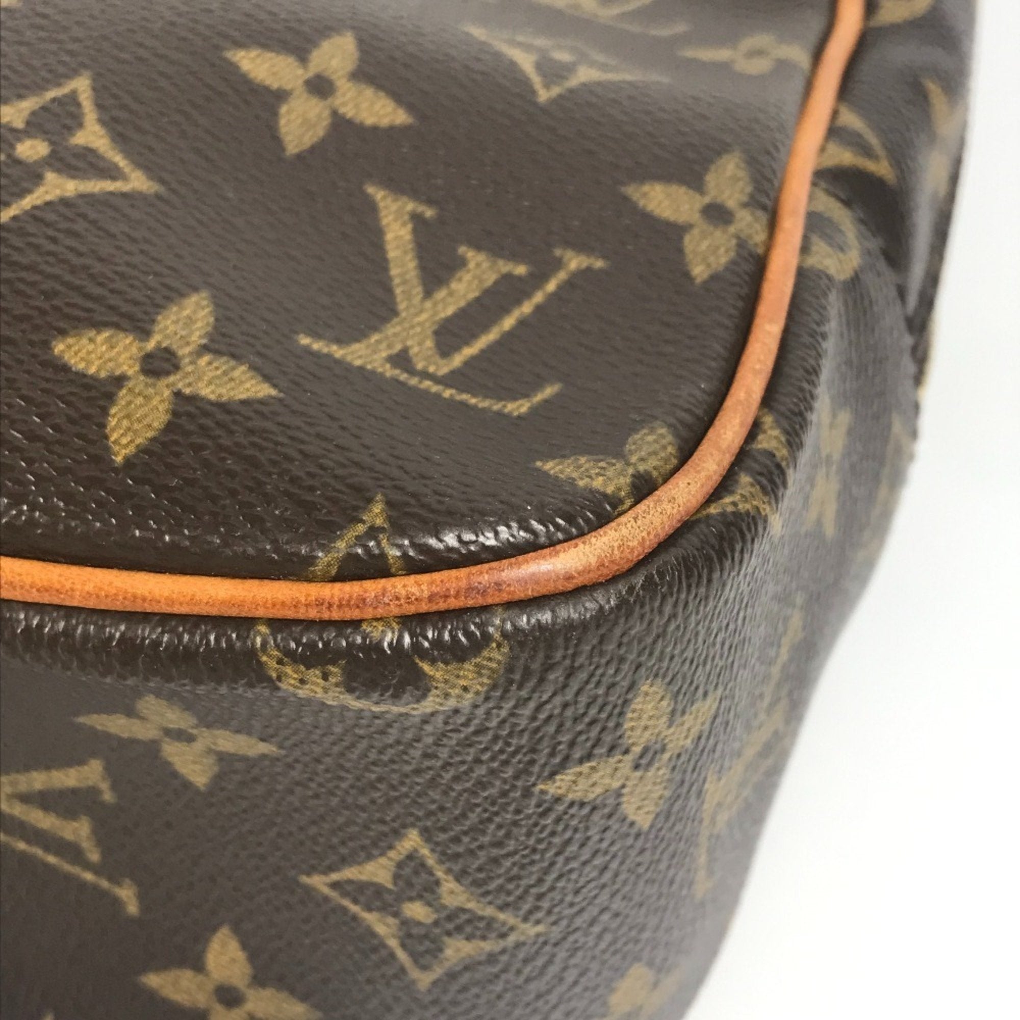 Louis Vuitton Brown Monogram Canvas Handbag Tote Bag