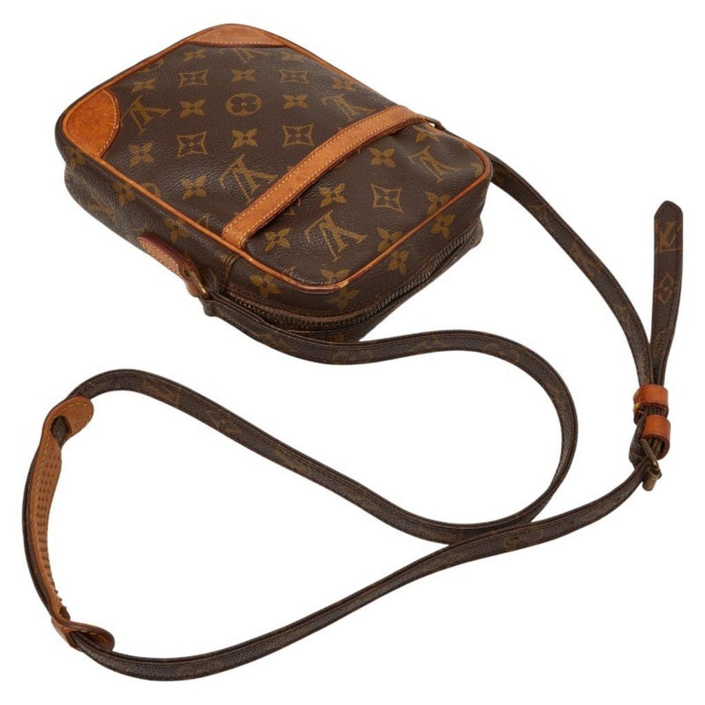 Louis Vuitton Brown Pvc Leather Shoulder Bag