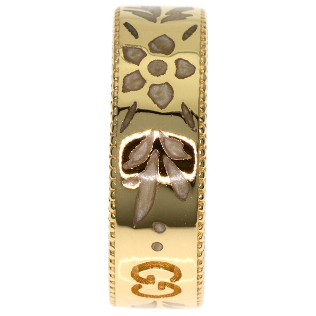 Gucci Icon Yellow Gold (18K) Band Ring (Pre-Owned)