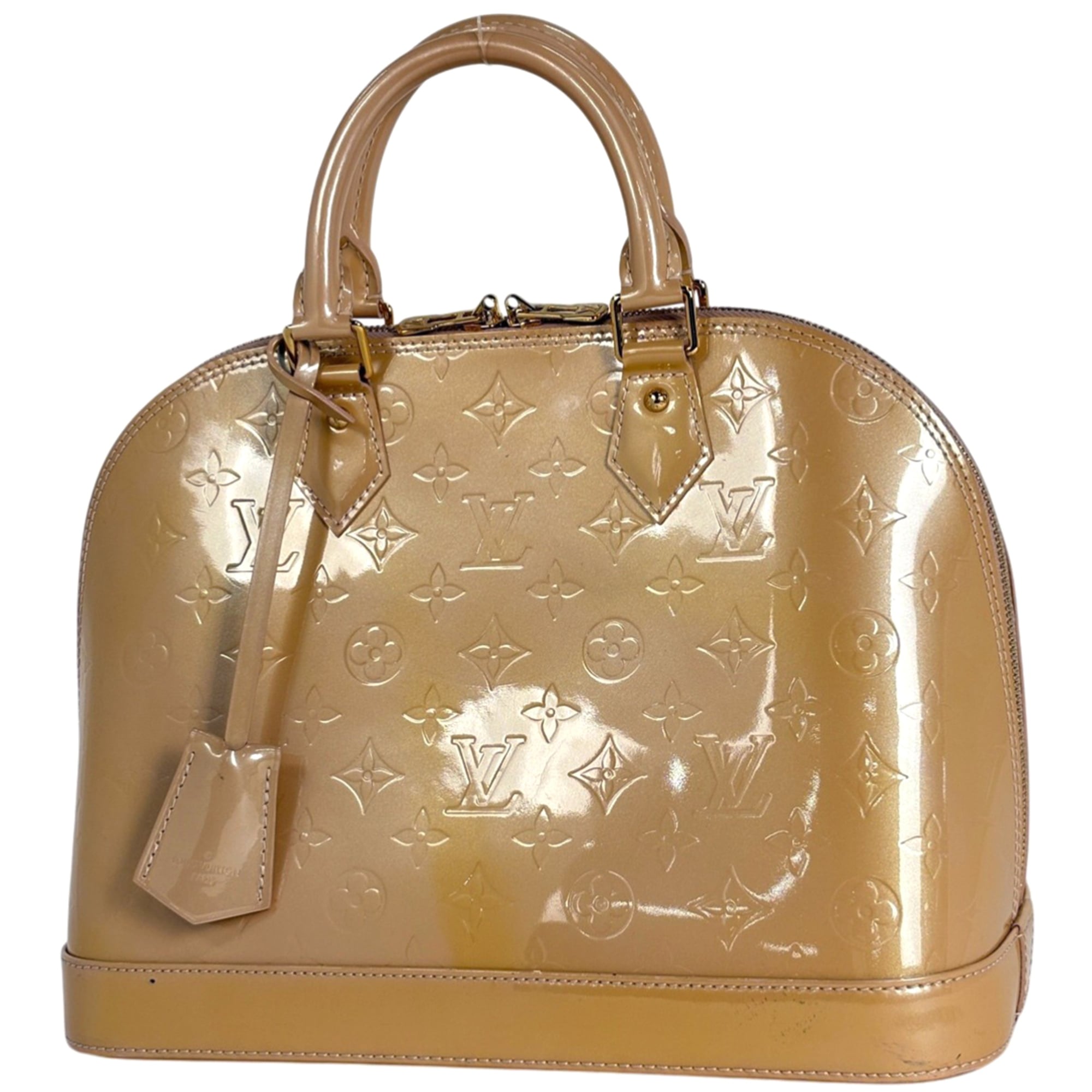 Louis Vuitton Rose Florentin Monogram Vernis Handbag