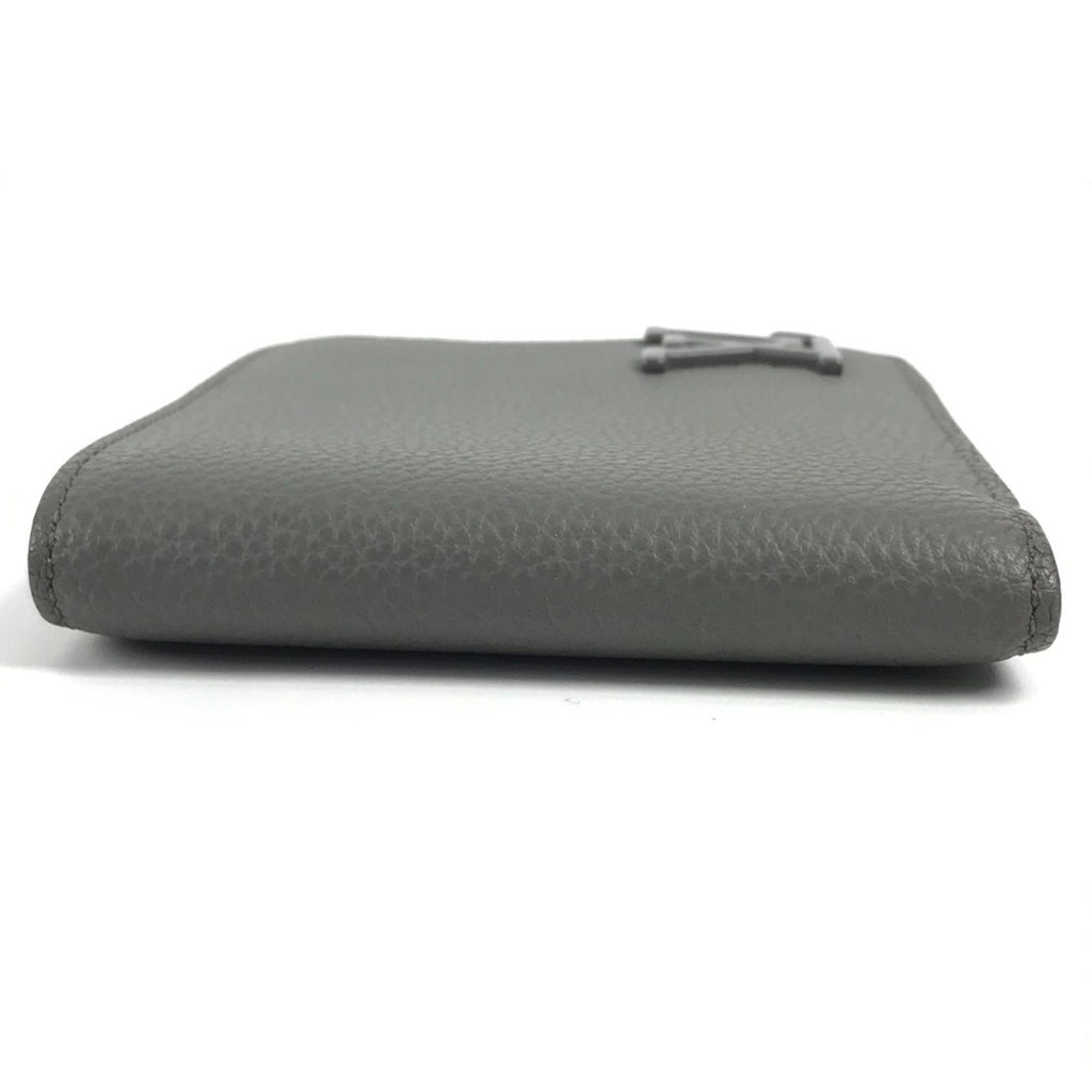 Louis Vuitton Gray Leather Wallet