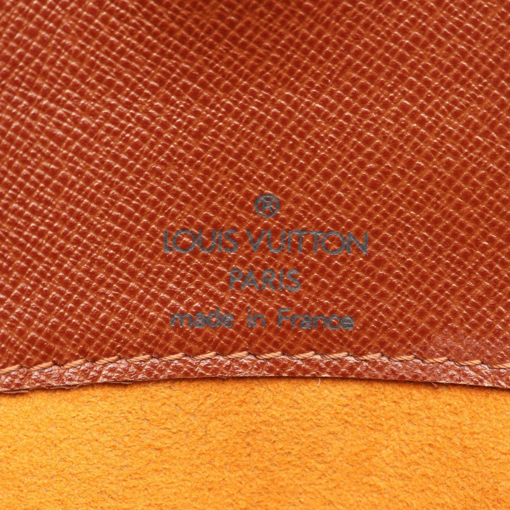 Louis Vuitton Brown Coated Canvas Pvc Leather Shoulder Bag