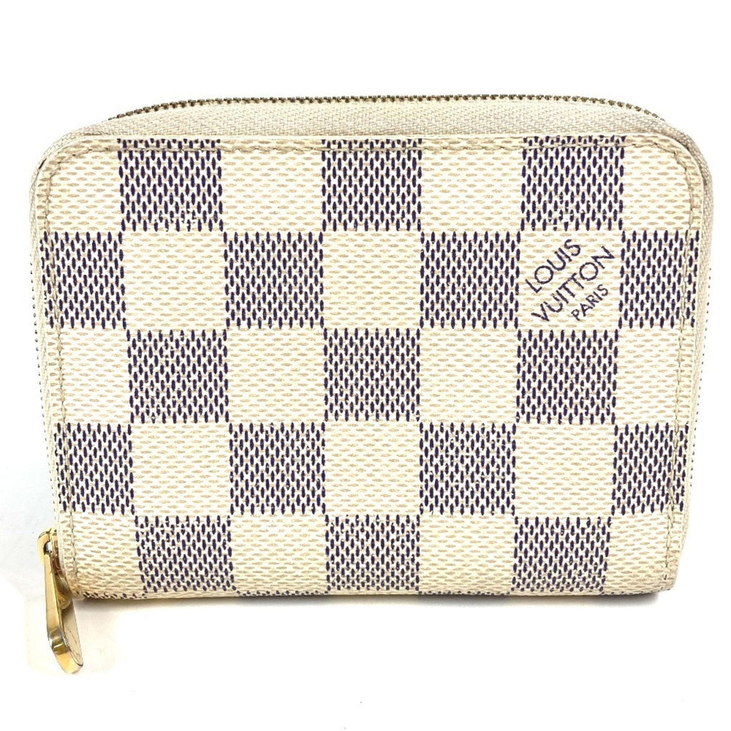 Louis Vuitton Damier Azur Damier Azur White Damier Azur Coin Purse/Coin Case