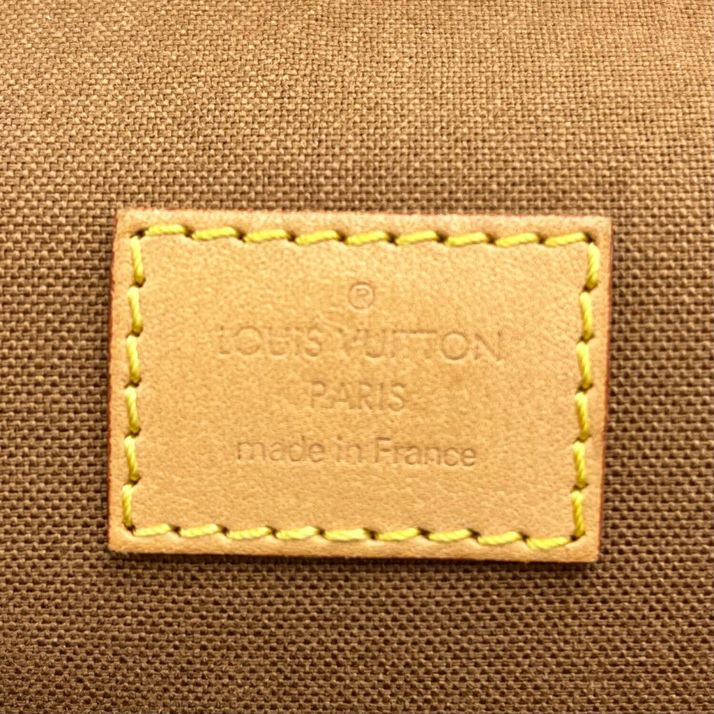 Louis Vuitton Brown Monogram Leather Shoulder Bag