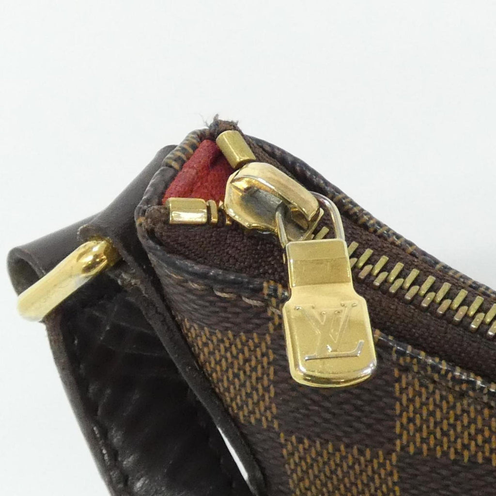 Louis Vuitton Brown Coated Canvas Shoulder Bag