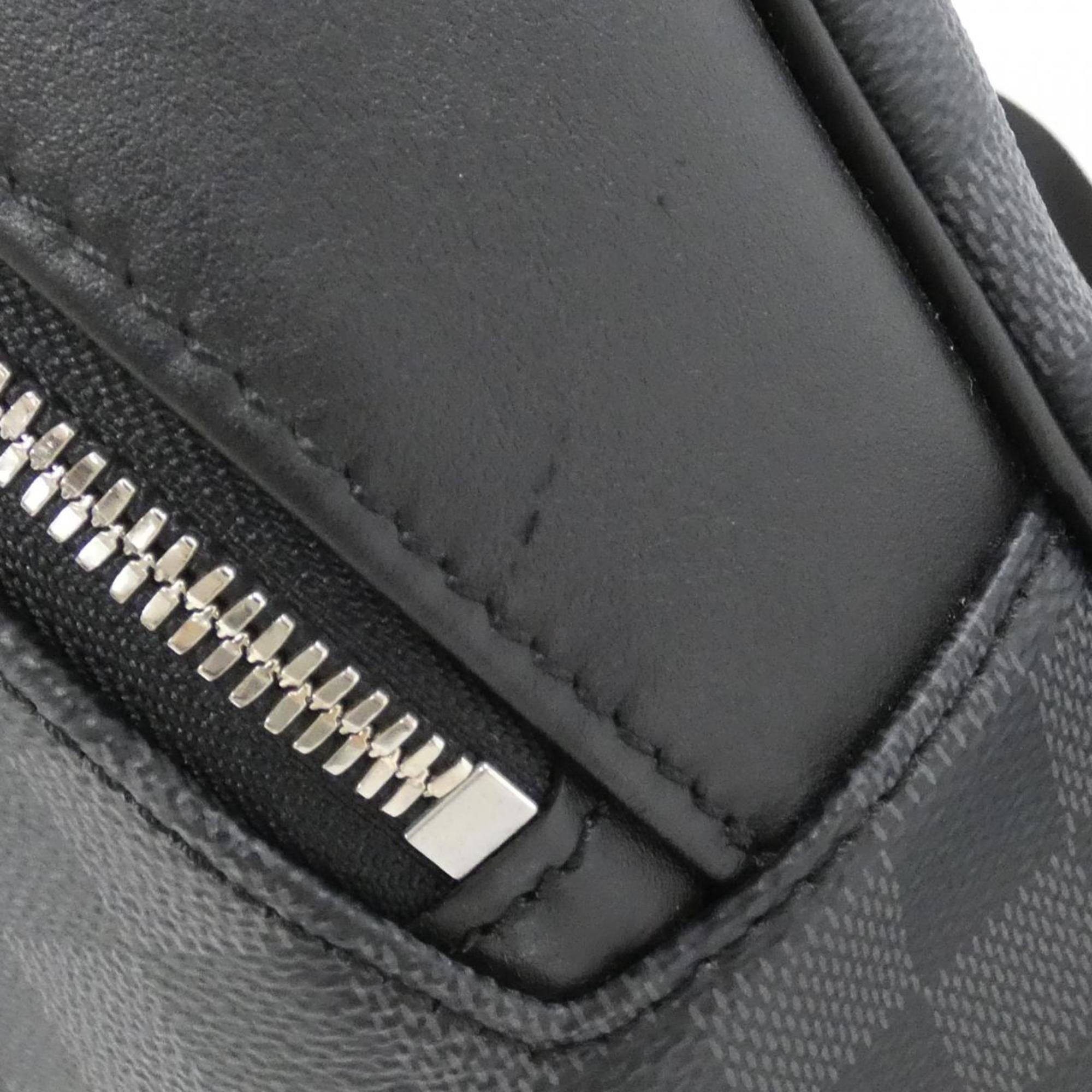Louis Vuitton Graphite Coated Canvas Backpack