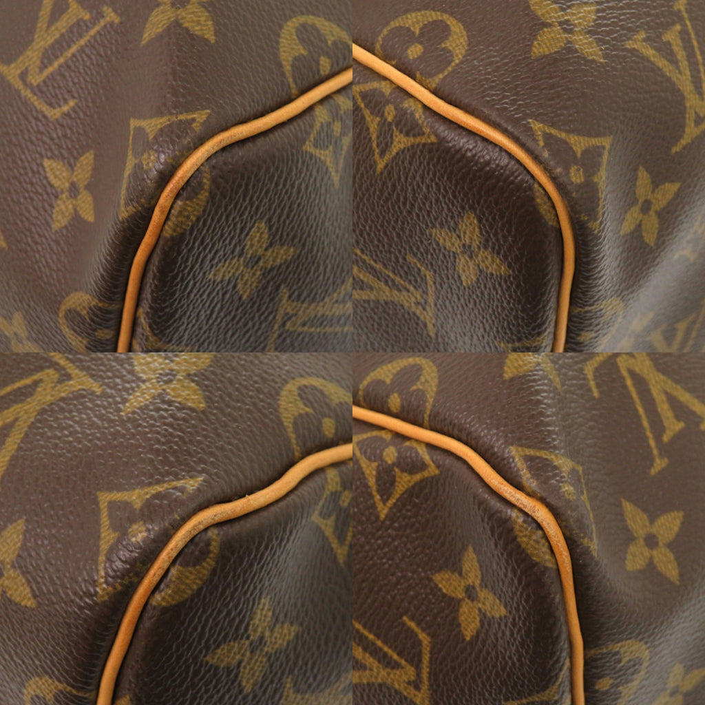 Louis Vuitton Brown Monogram Monogram Boston Bag