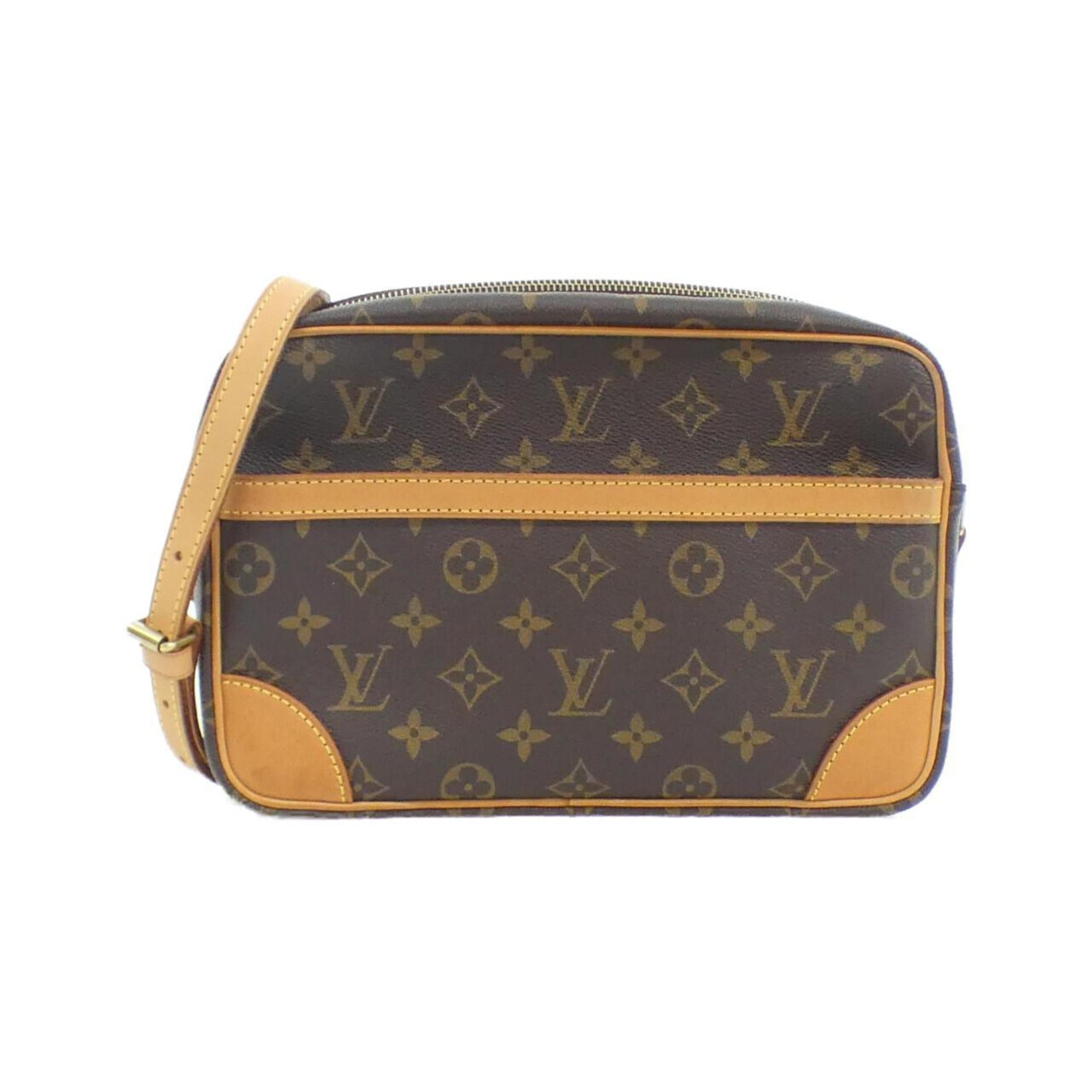 Louis Vuitton Monogram Marron Coated Canvas Shoulder Bag