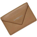 Balenciaga Beige Leather Wallet (Tri-Fold)