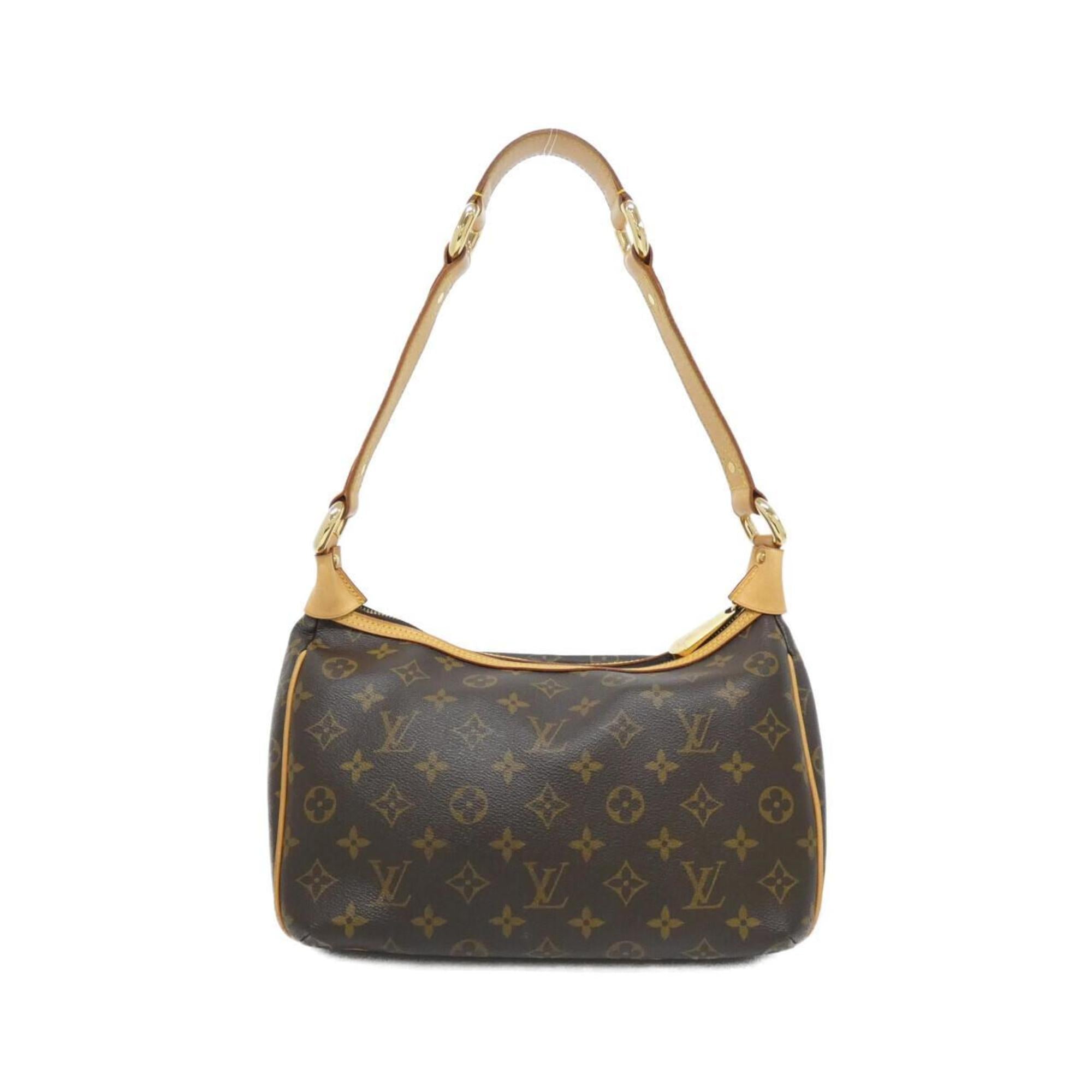 Louis Vuitton Marron Coated Canvas Shoulder Bag
