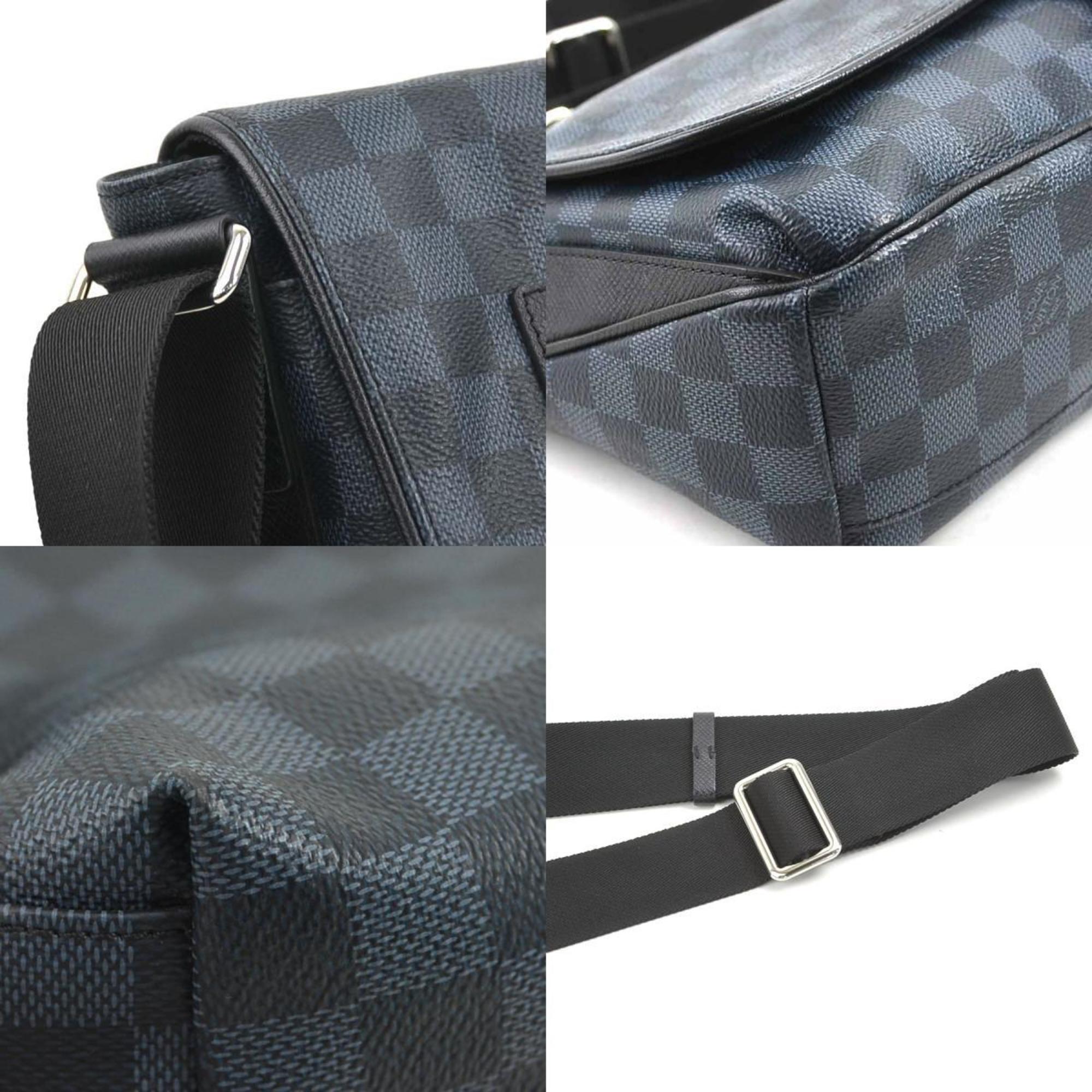 Louis Vuitton Damier Cobalt Navy Messenger Bag Shoulder Bag