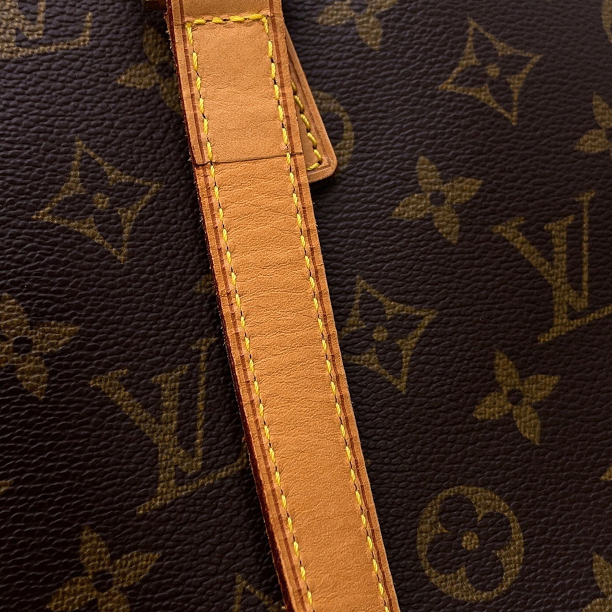 Louis Vuitton Brown Monogram Handbag Shoulder Bag Tote Bag
