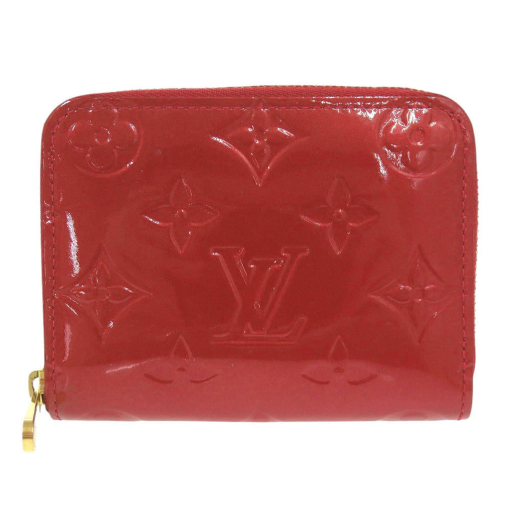 Louis Vuitton Red Color Monogram Vernis Coin Purse/Coin Case