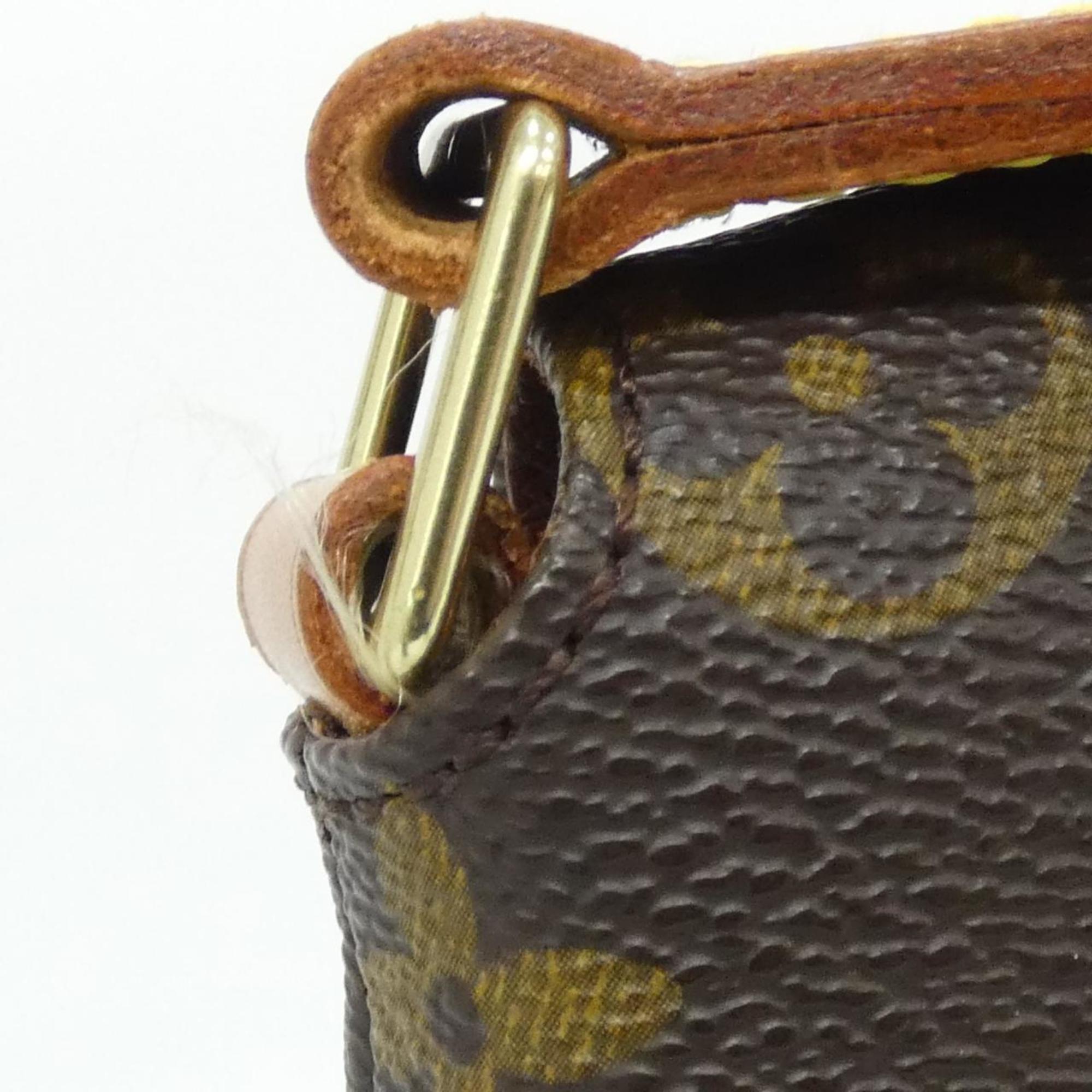 Louis Vuitton Marron Coated Canvas Shoulder Bag