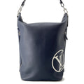 Louis Vuitton Navy Leather Shoulder Bag