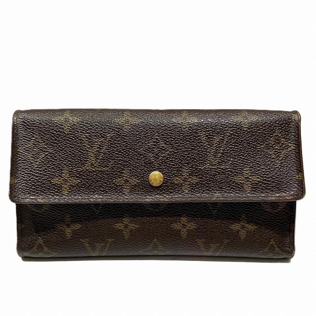 Louis Vuitton Monogram Brown Monogram Monogram Long Wallet