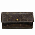 Louis Vuitton Monogram Brown Monogram Monogram Long Wallet