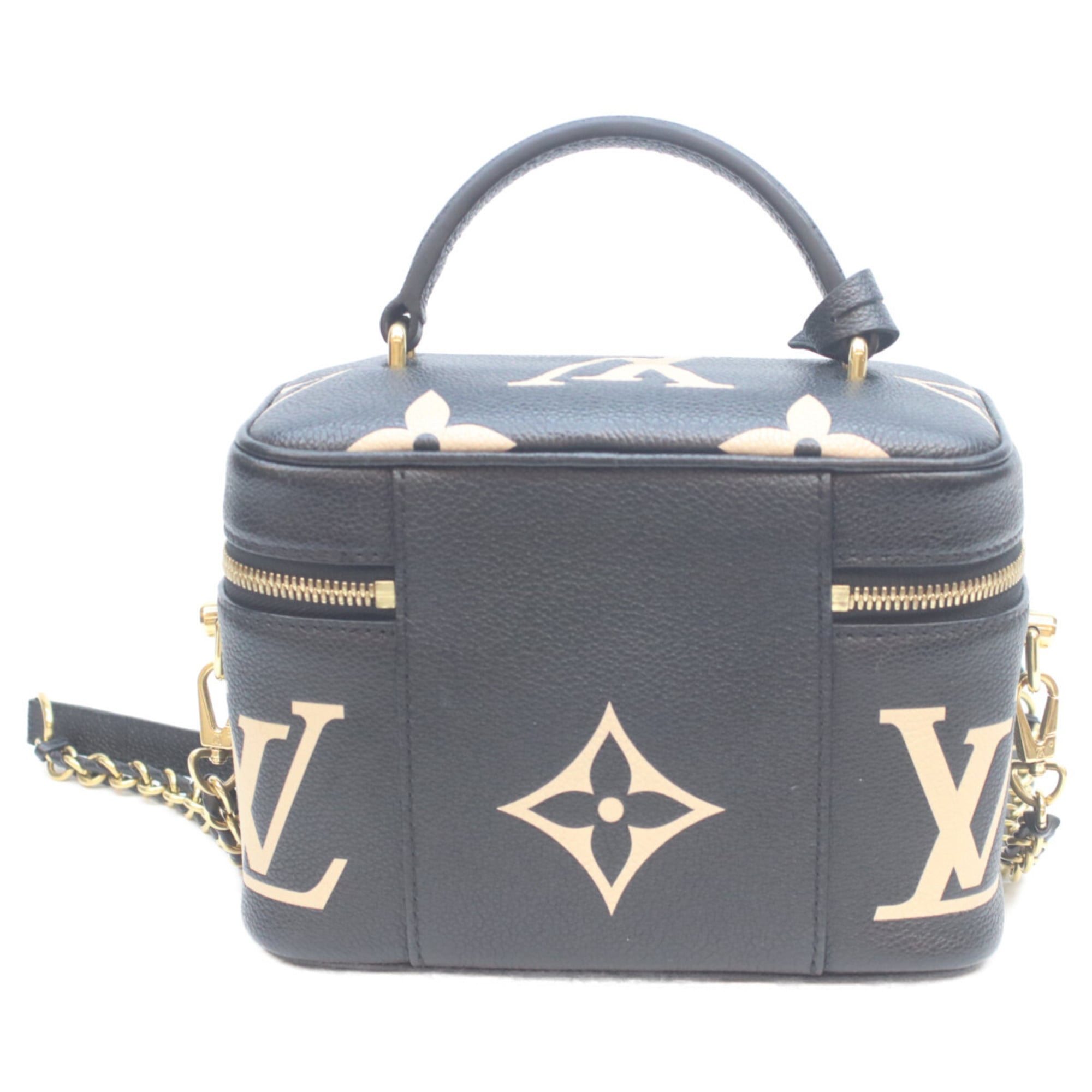 Louis Vuitton Black Noir Monogram Empreinte Shoulder Bag