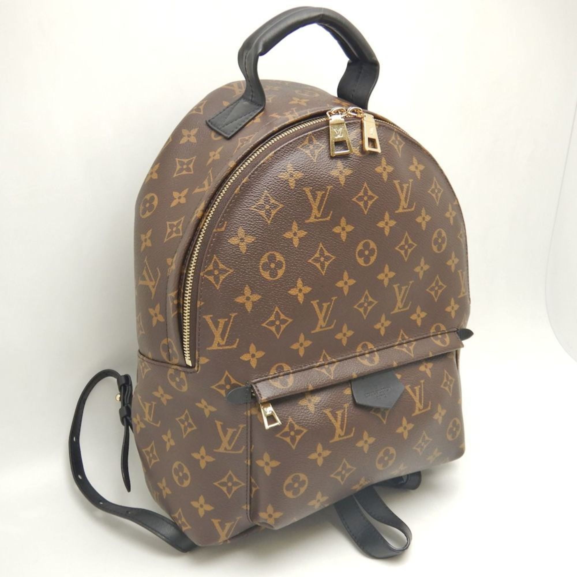 Louis Vuitton Monogram Brown Pvc Backpack