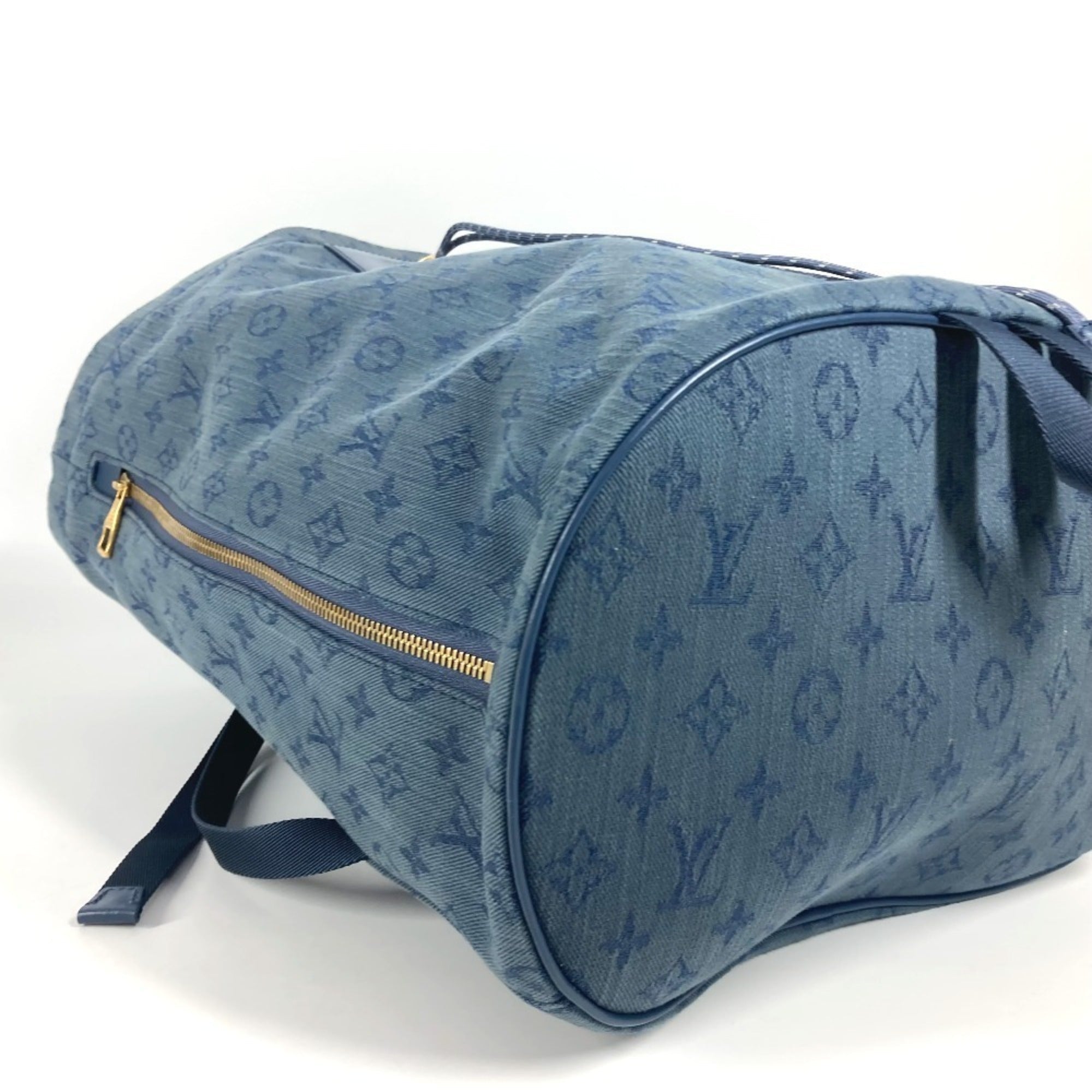 Louis Vuitton Blue Monogram Denim Canvas Backpack