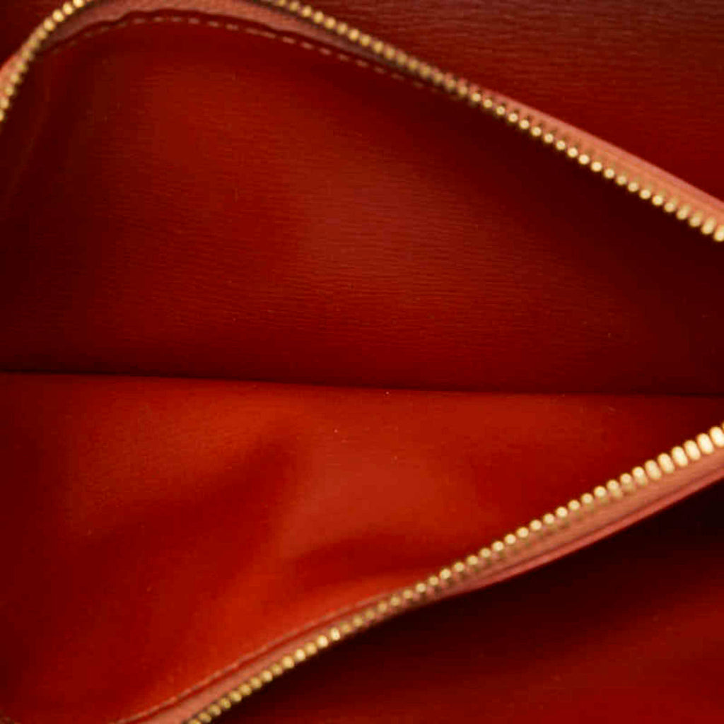 Louis Vuitton Epi Kenyan Brown Epi Leather Long Wallet