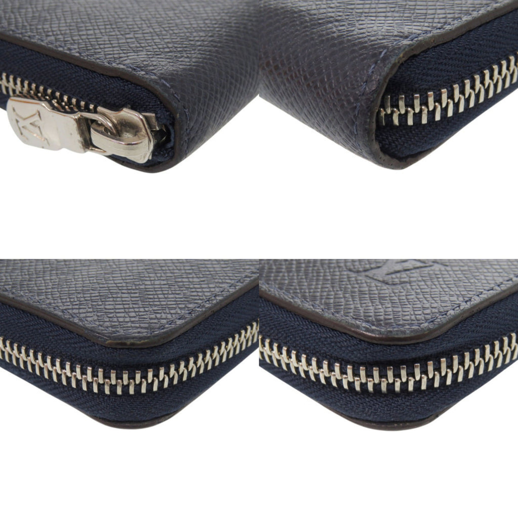 Louis Vuitton Navy Taiga Leather Long Wallet