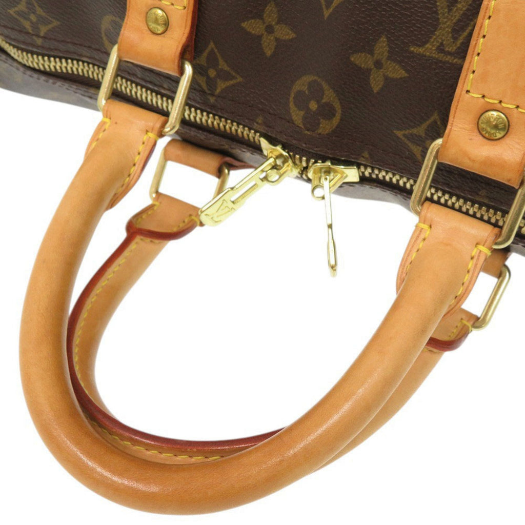 Louis Vuitton Brown Monogram Canvas Boston Bag
