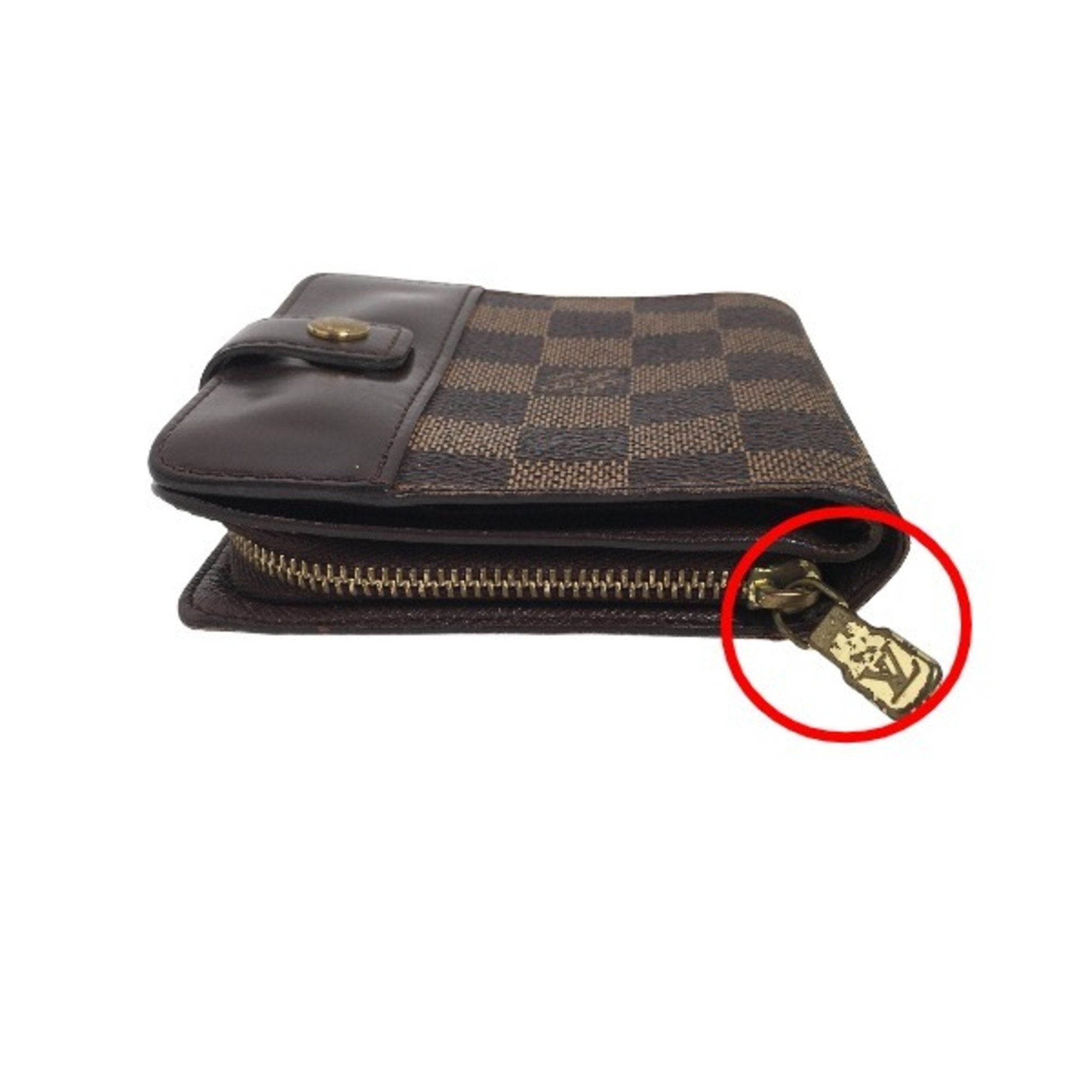 Louis Vuitton Damier Brown Damier Canvas Wallet