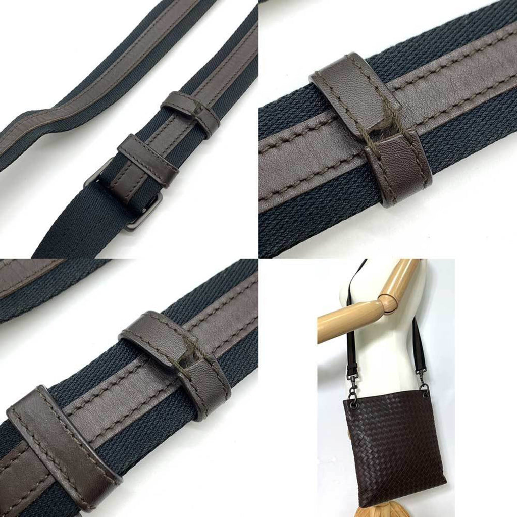 Bottega Veneta Brown Intrecciato Shoulder Bag