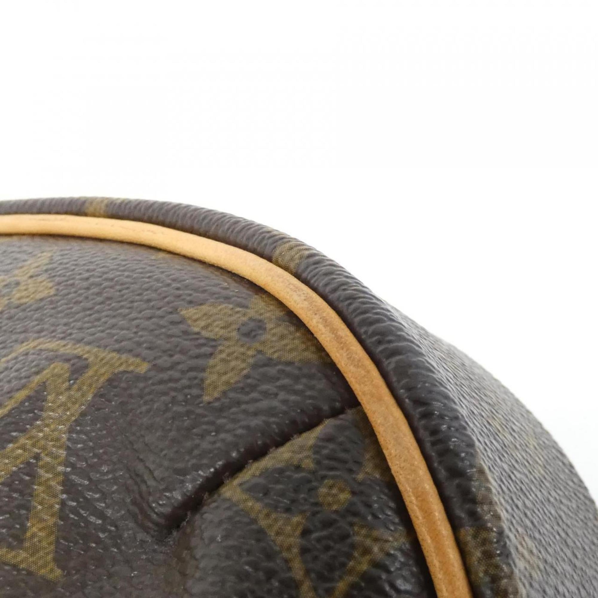 Louis Vuitton Marron Coated Canvas Shoulder Bag