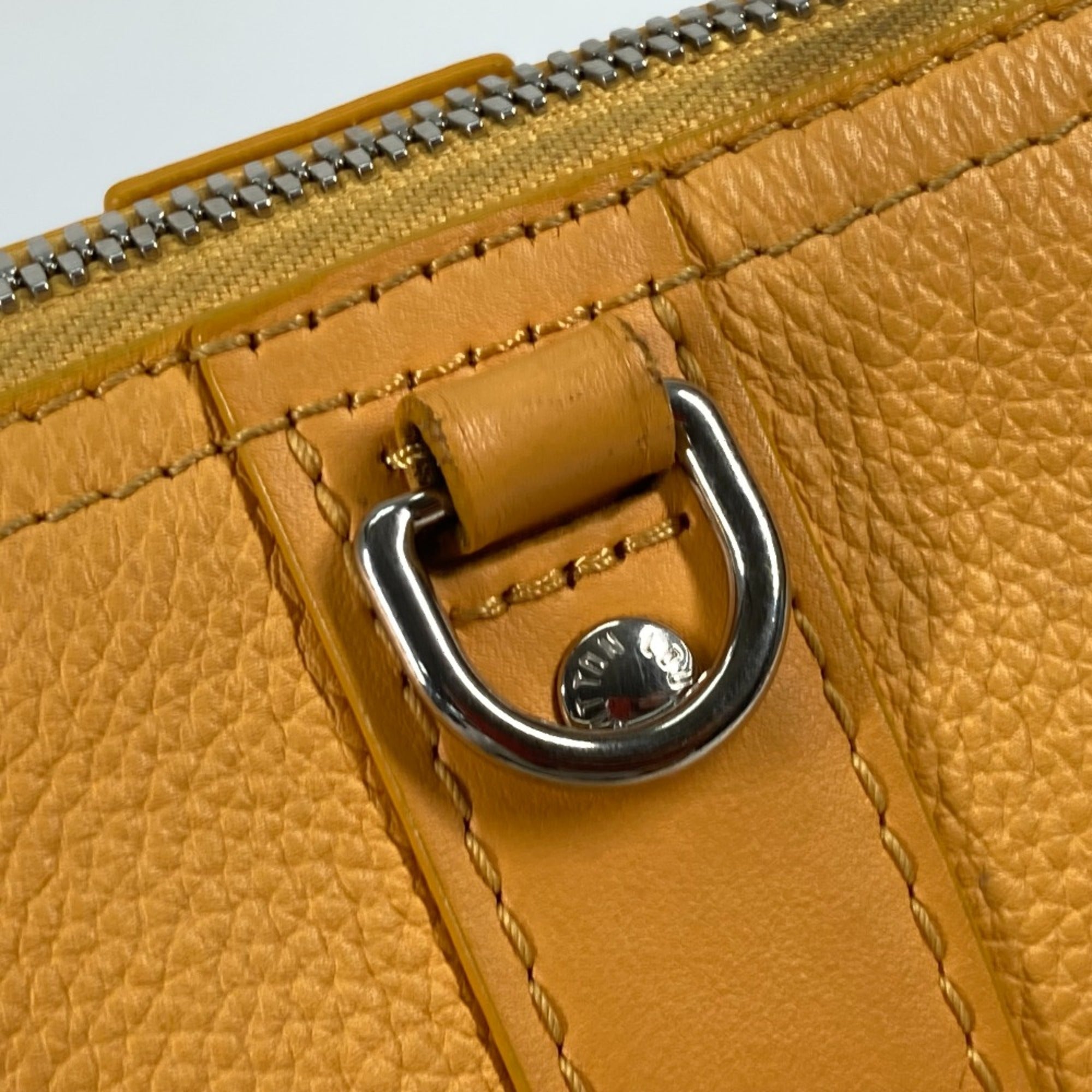 Louis Vuitton Yellow Leather Shoulder Bag