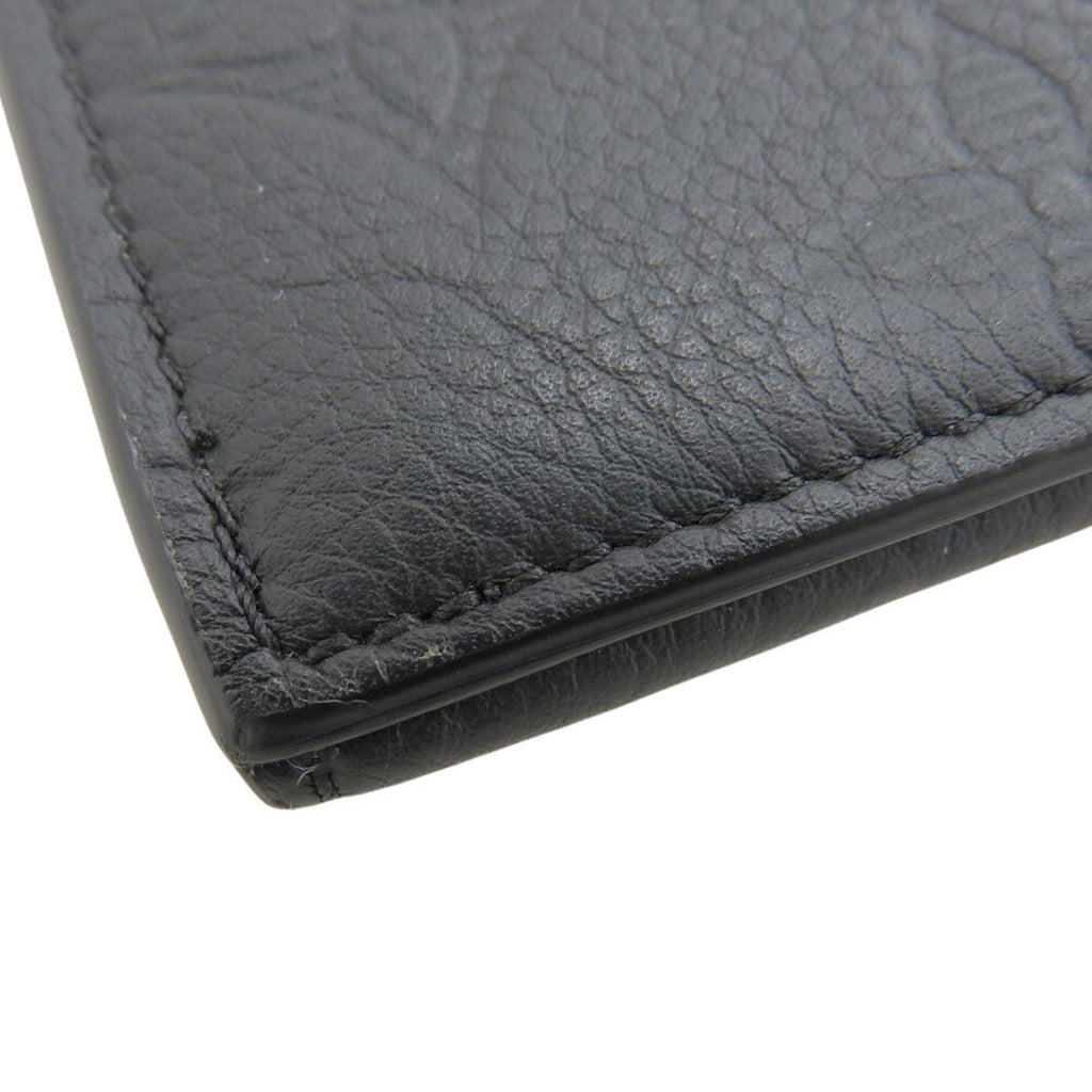 Louis Vuitton Black Noir Monogram Shadow Coin Purse/Coin Case