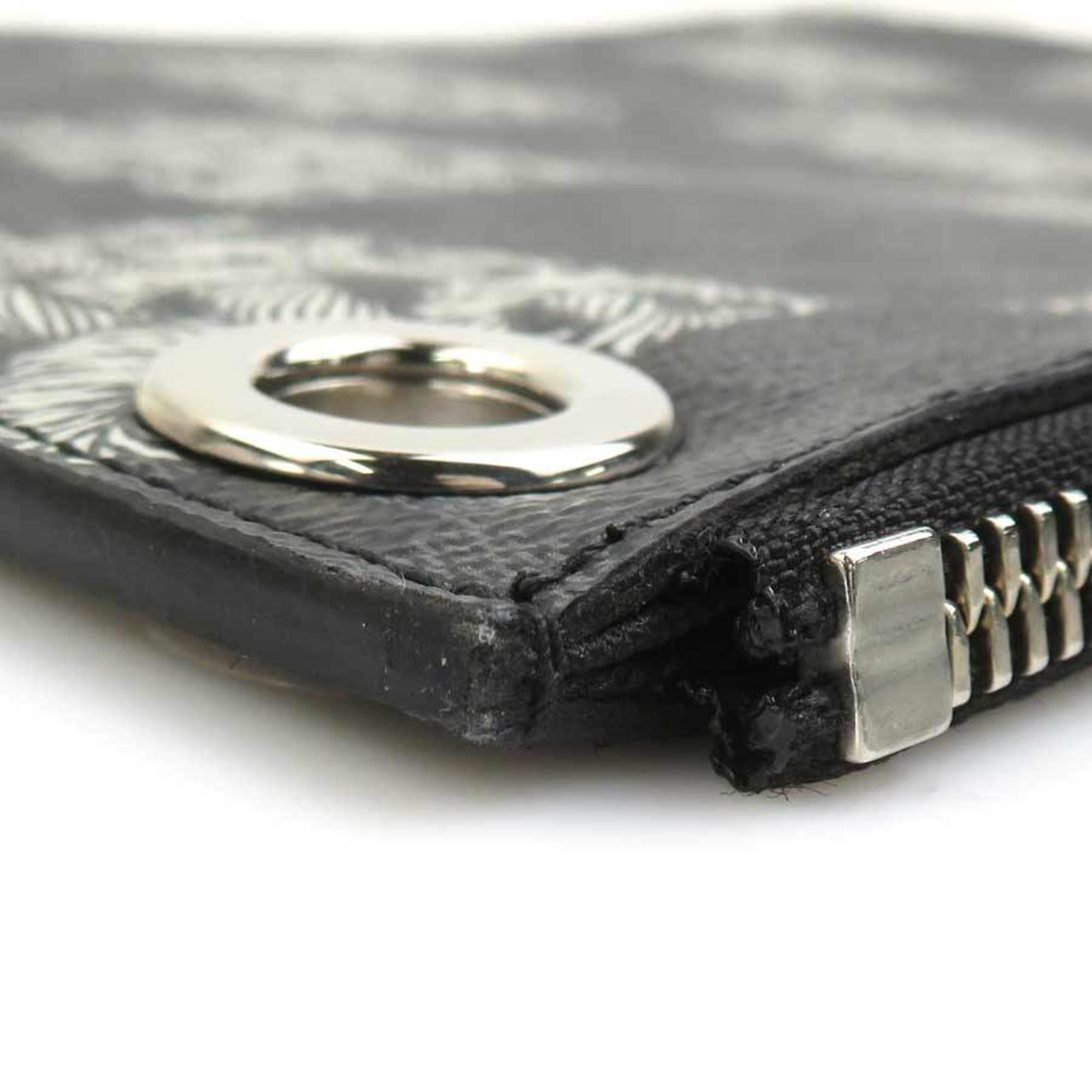Louis Vuitton Black Damier Graphite Clutch Bag Pochette