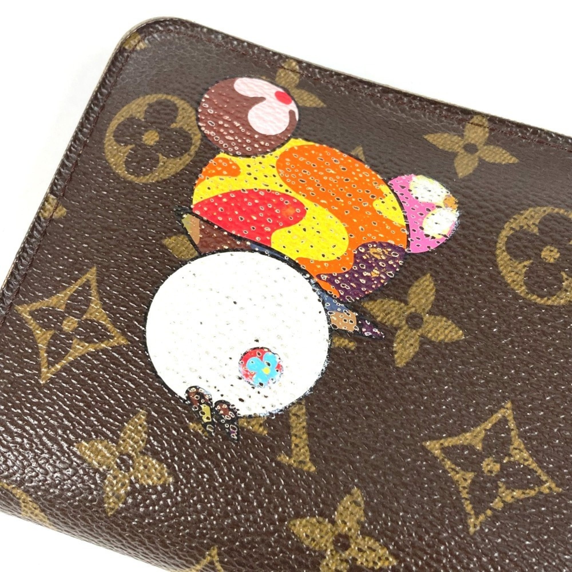 Louis Vuitton Monogram Brown Multi-Color Monogram Long Wallet