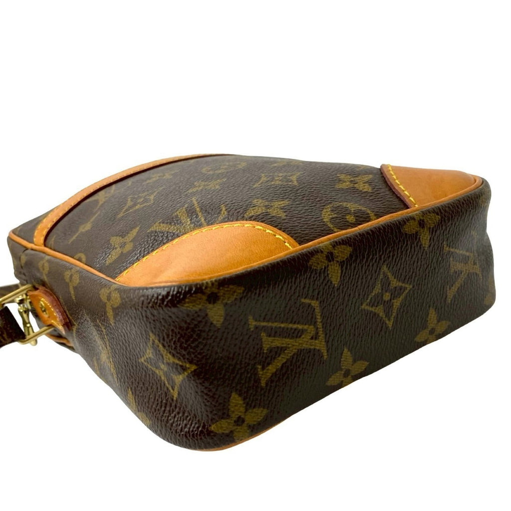 Louis Vuitton Brown Leather Pvc Pochette Shoulder Bag
