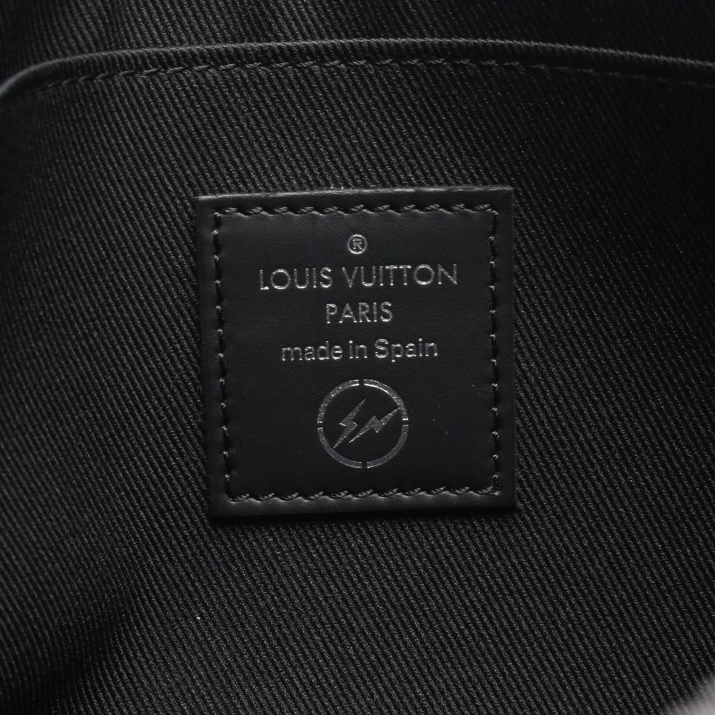 Louis Vuitton Black Monogram Eclipse Pvc Pouch