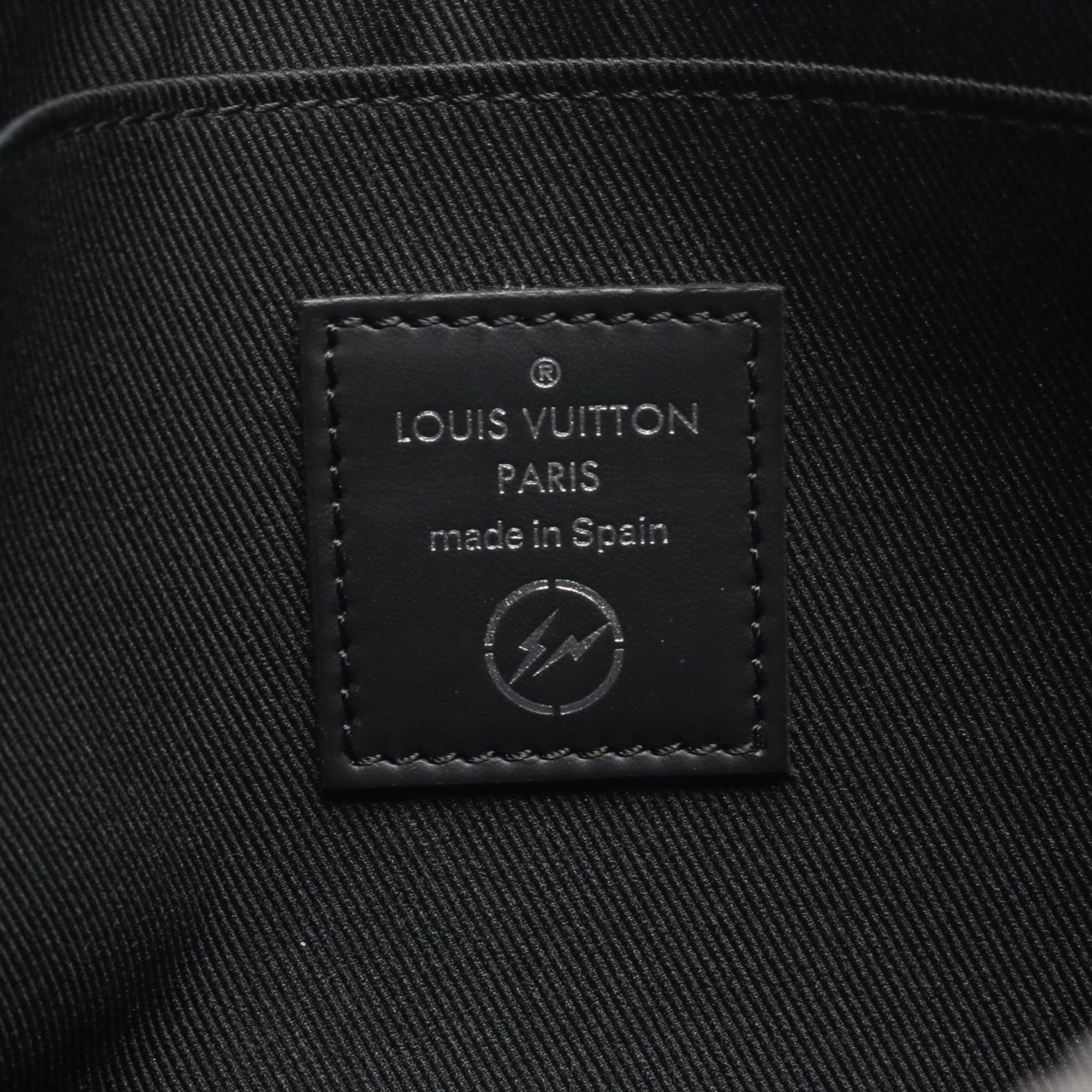 Louis Vuitton Black Monogram Eclipse Pvc Pouch