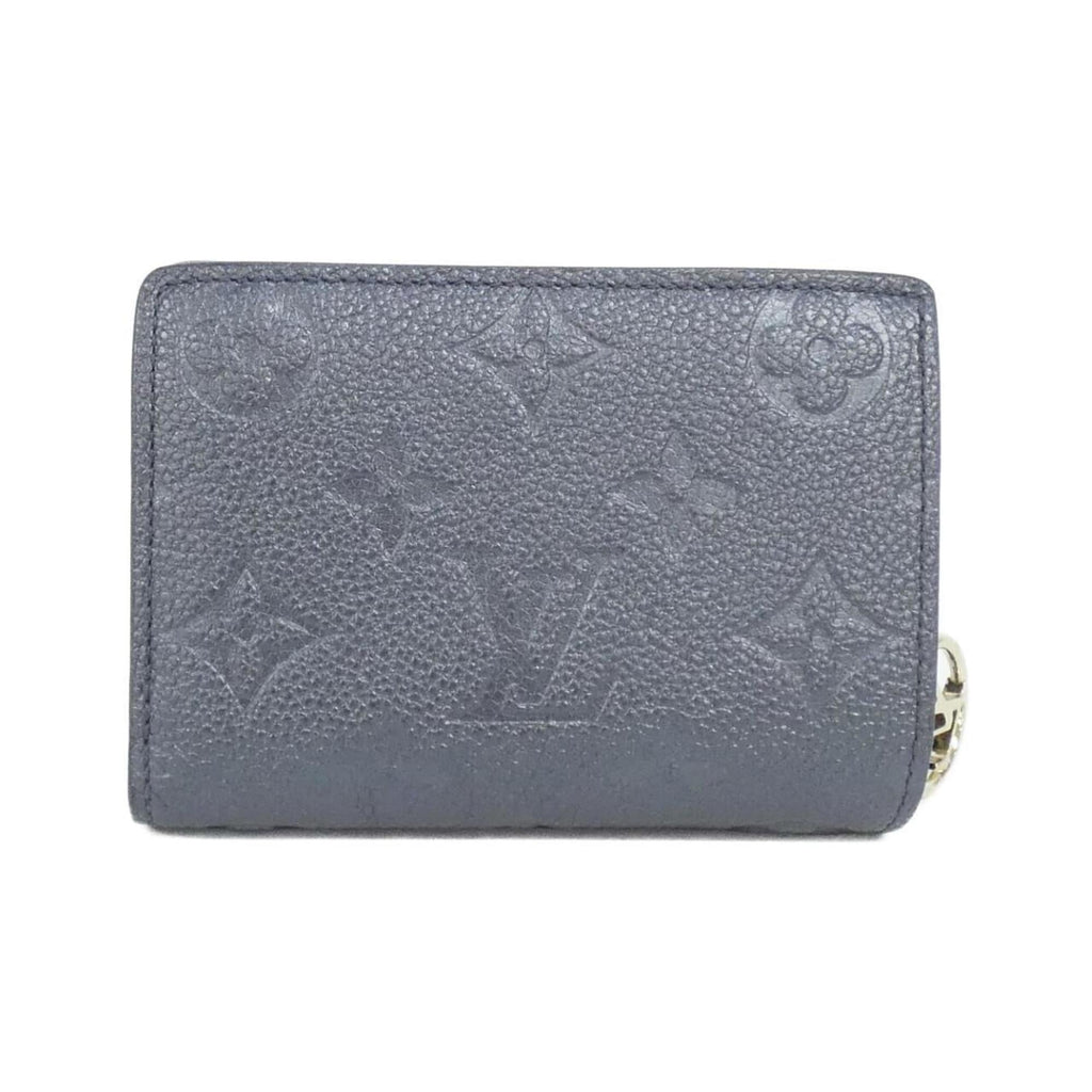 Louis Vuitton Monogram Empreinte Navy Leather Wallet