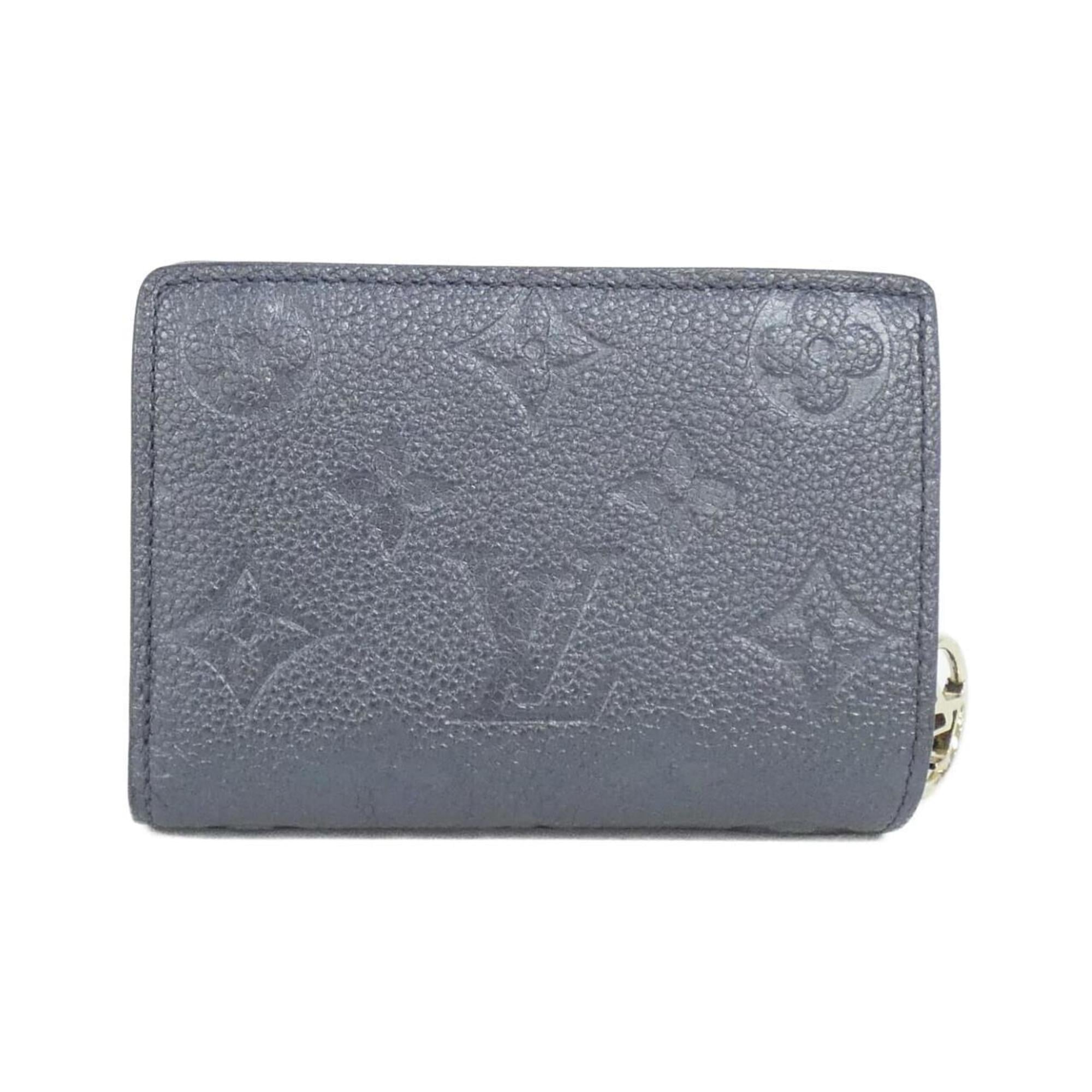 Louis Vuitton Monogram Empreinte Navy Leather Wallet
