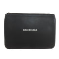 Balenciaga Black Leather Pouch