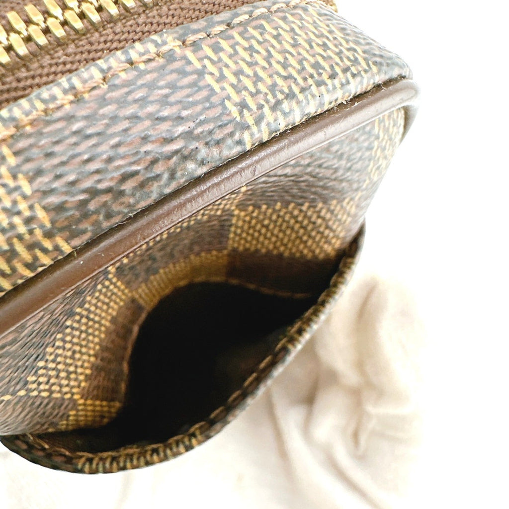 Louis Vuitton Brown Damier Canvas Pouch