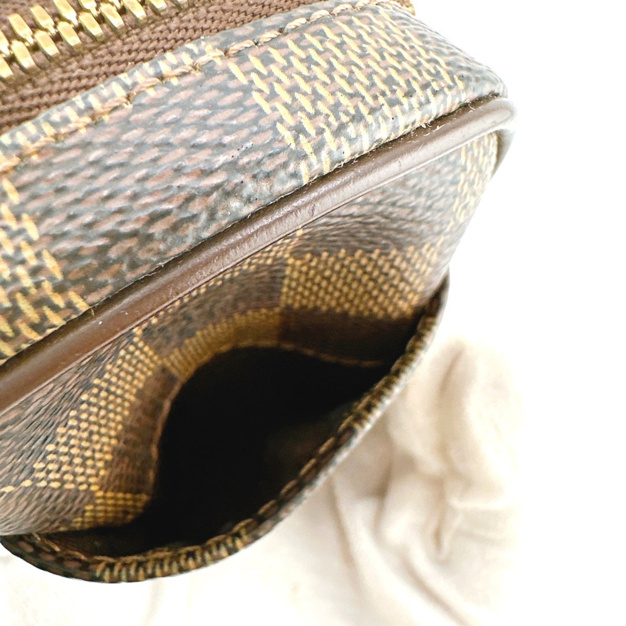 Louis Vuitton Brown Damier Canvas Pouch