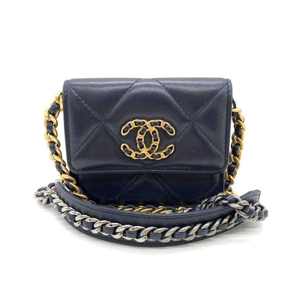 Chanel Navy Shoulder Bag