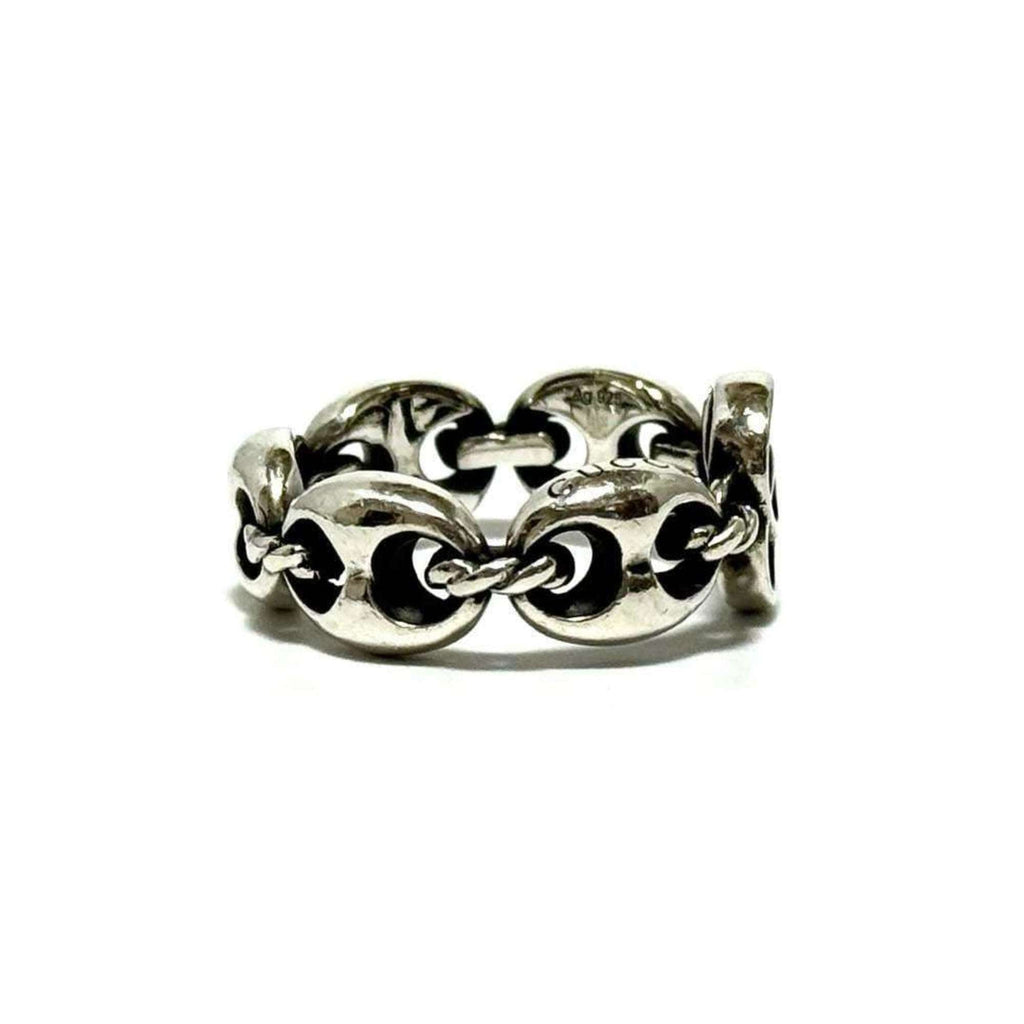 Gucci Silver 925 Band Ring (Pre-Owned)