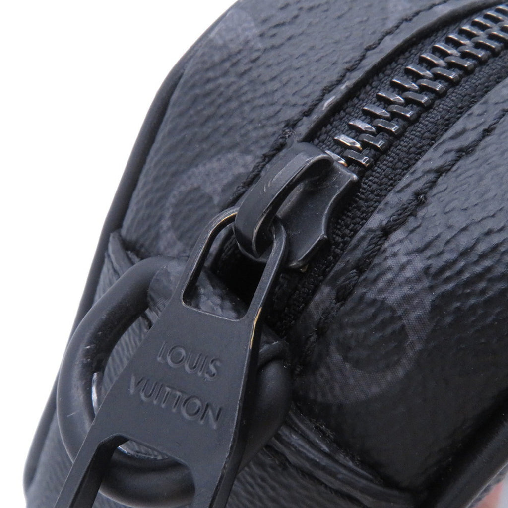 Louis Vuitton Monogram Eclipse Black Noir Monogram Eclipse Chain/Shoulder Wallet