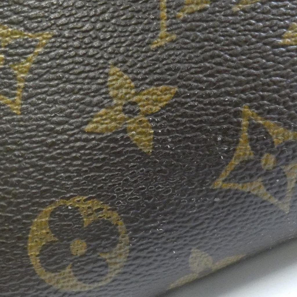 Louis Vuitton Brown Coated Canvas Shoulder Bag