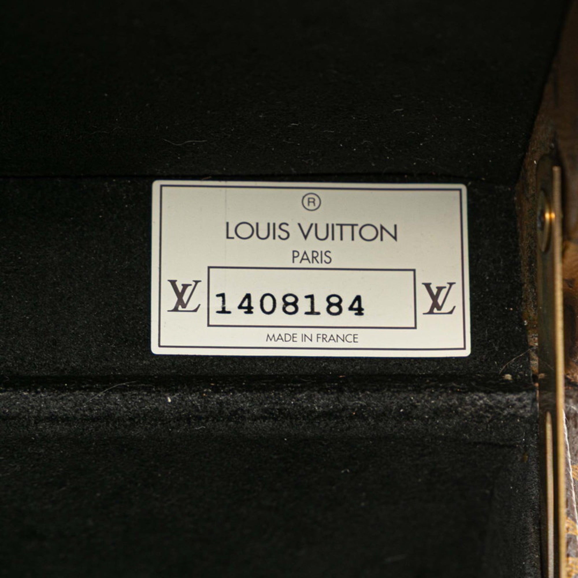 Louis Vuitton Monogram Reverse Black Brown Monogram Reverse Pvc Leather Attaché Case Briefcase