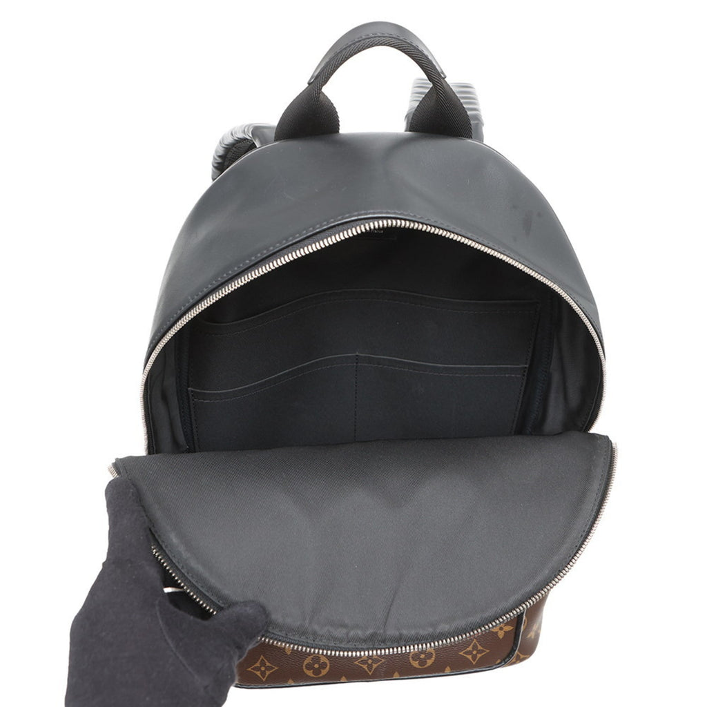 Louis Vuitton Black Brown Monogram Macassar Noir Monogram Backpack