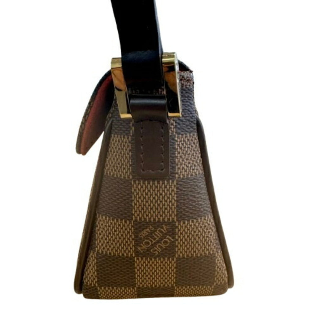 Louis Vuitton Damier Graphite Brown Leather Handbag